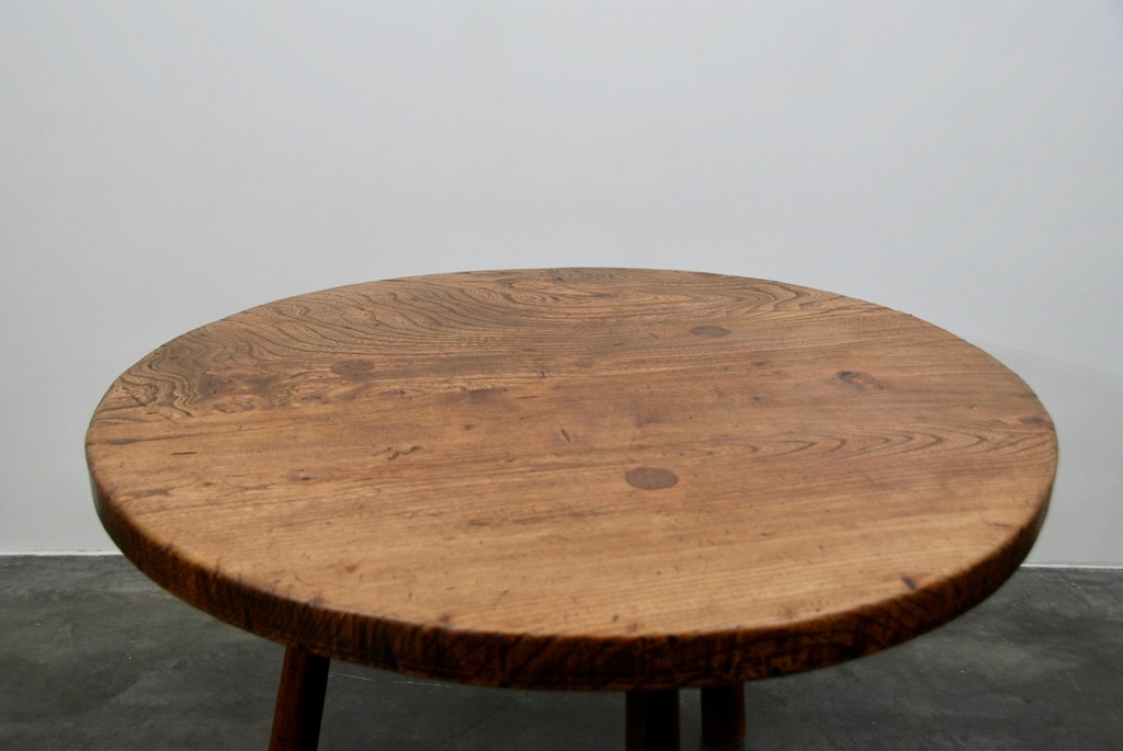 solid Elm wood table