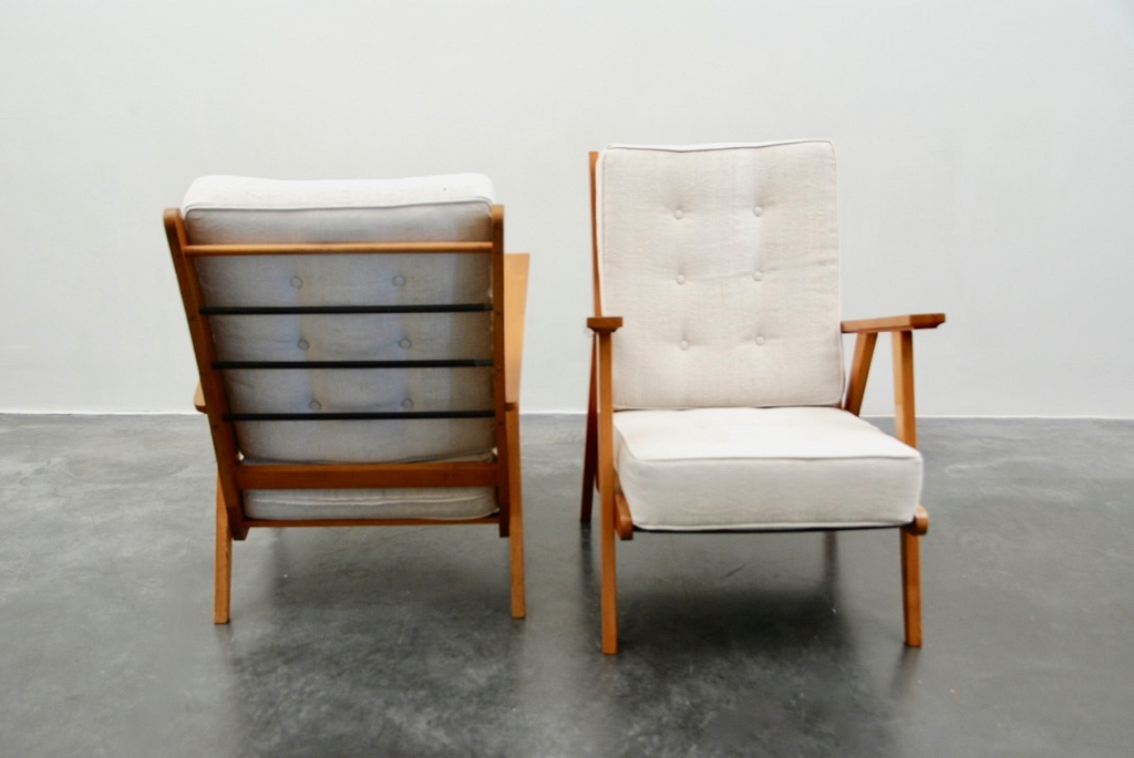 Vintage pair of Armchairs