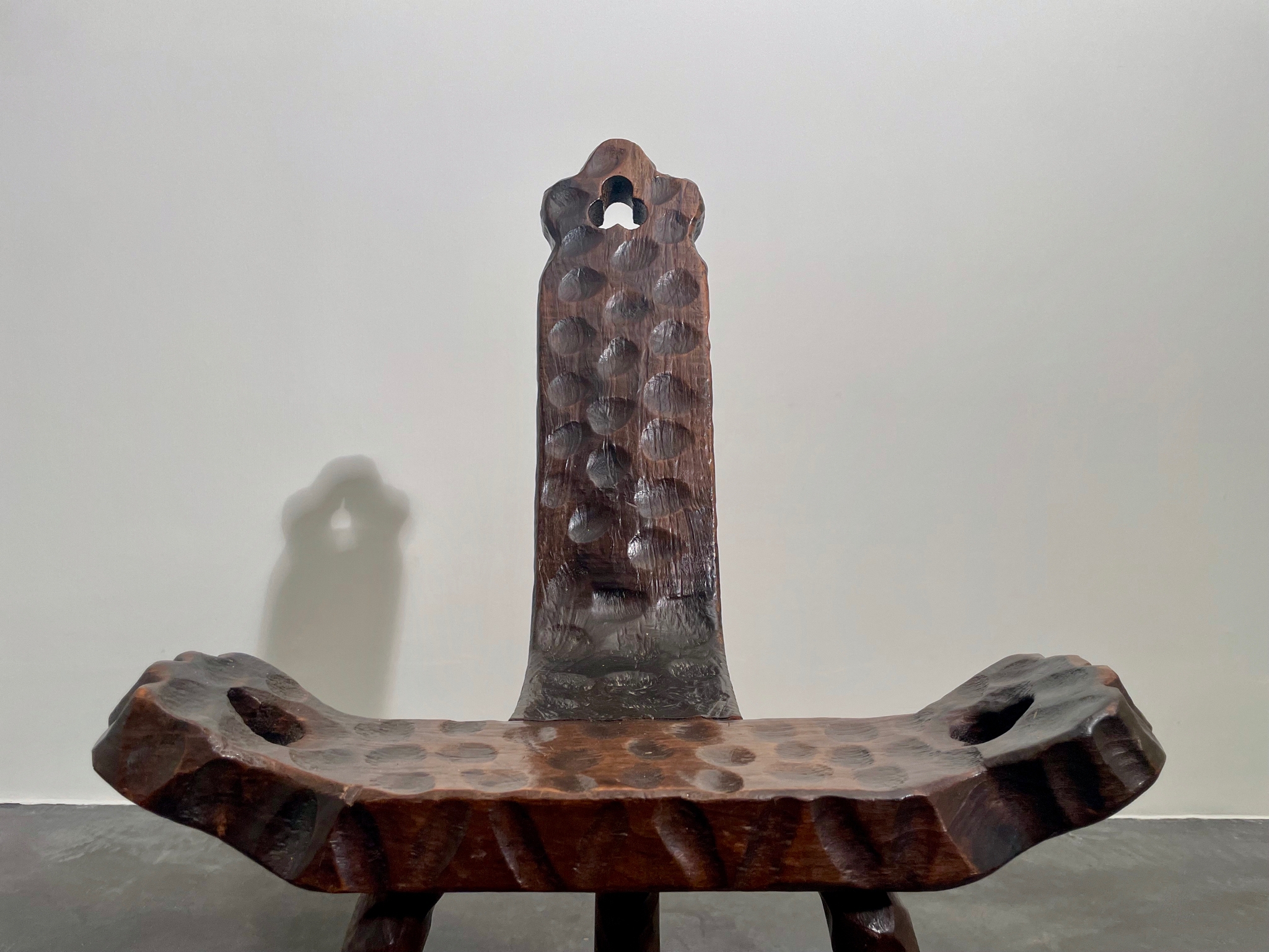 Vintage brutalist chair