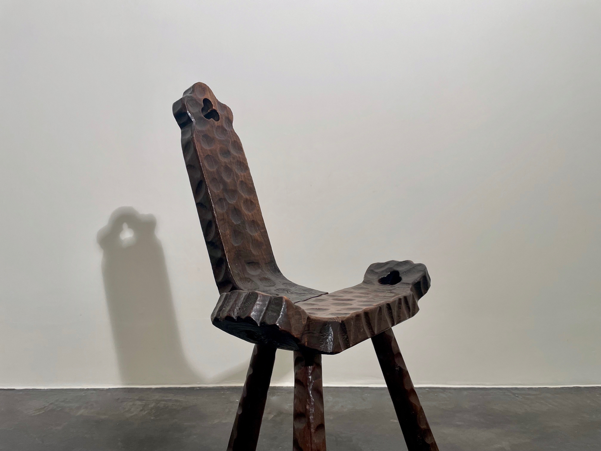 Vintage brutalist chair