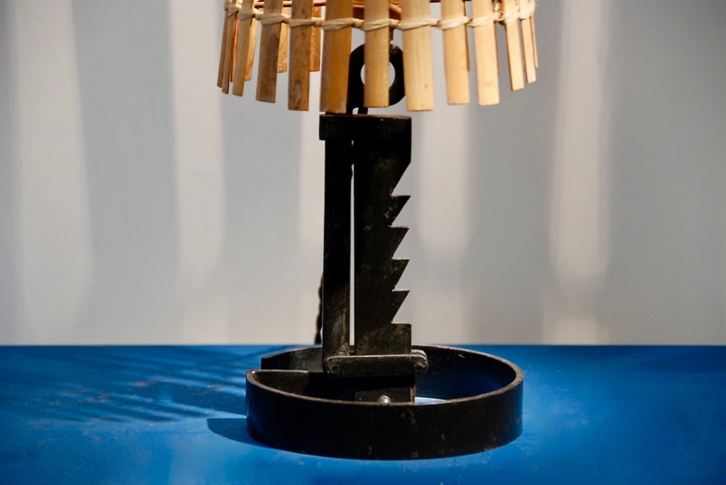 Table lamp in rotan (nr1)