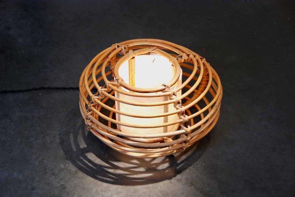 table lamp in rotan (nr2)