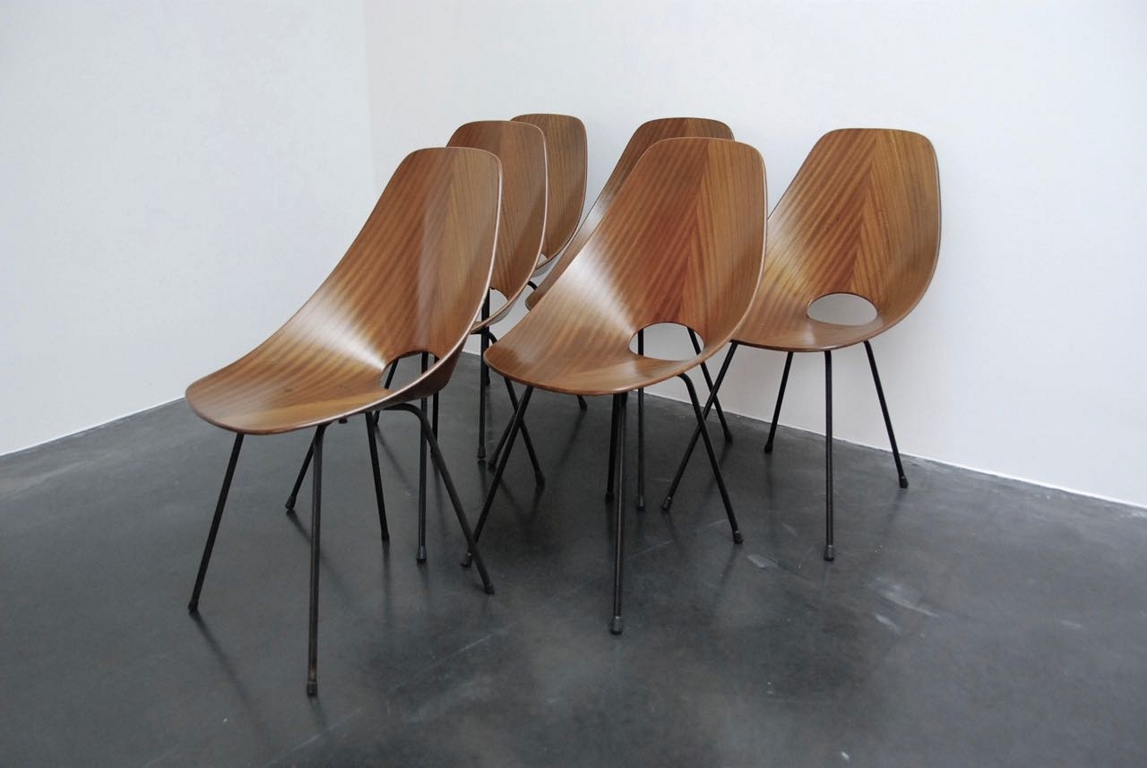 Vittorio Nobili Medea sets of 6 chairs