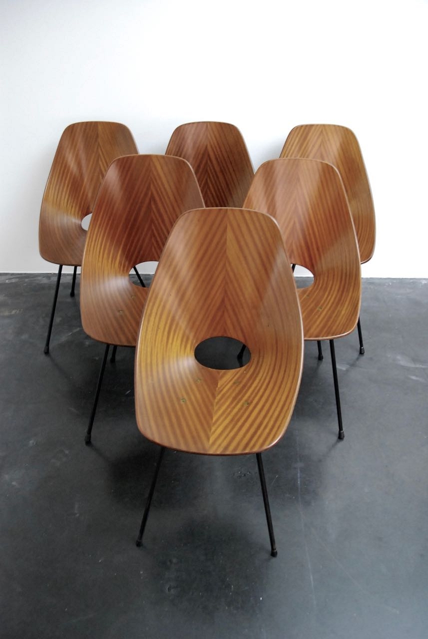 Vittorio Nobili Medea sets of 6 chairs