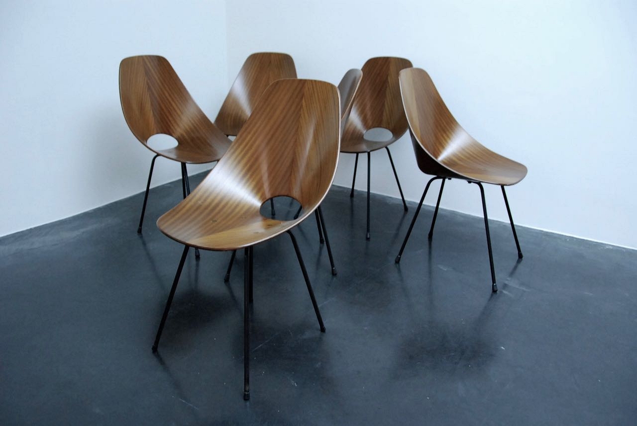 Vittorio Nobili Medea sets of 6 chairs