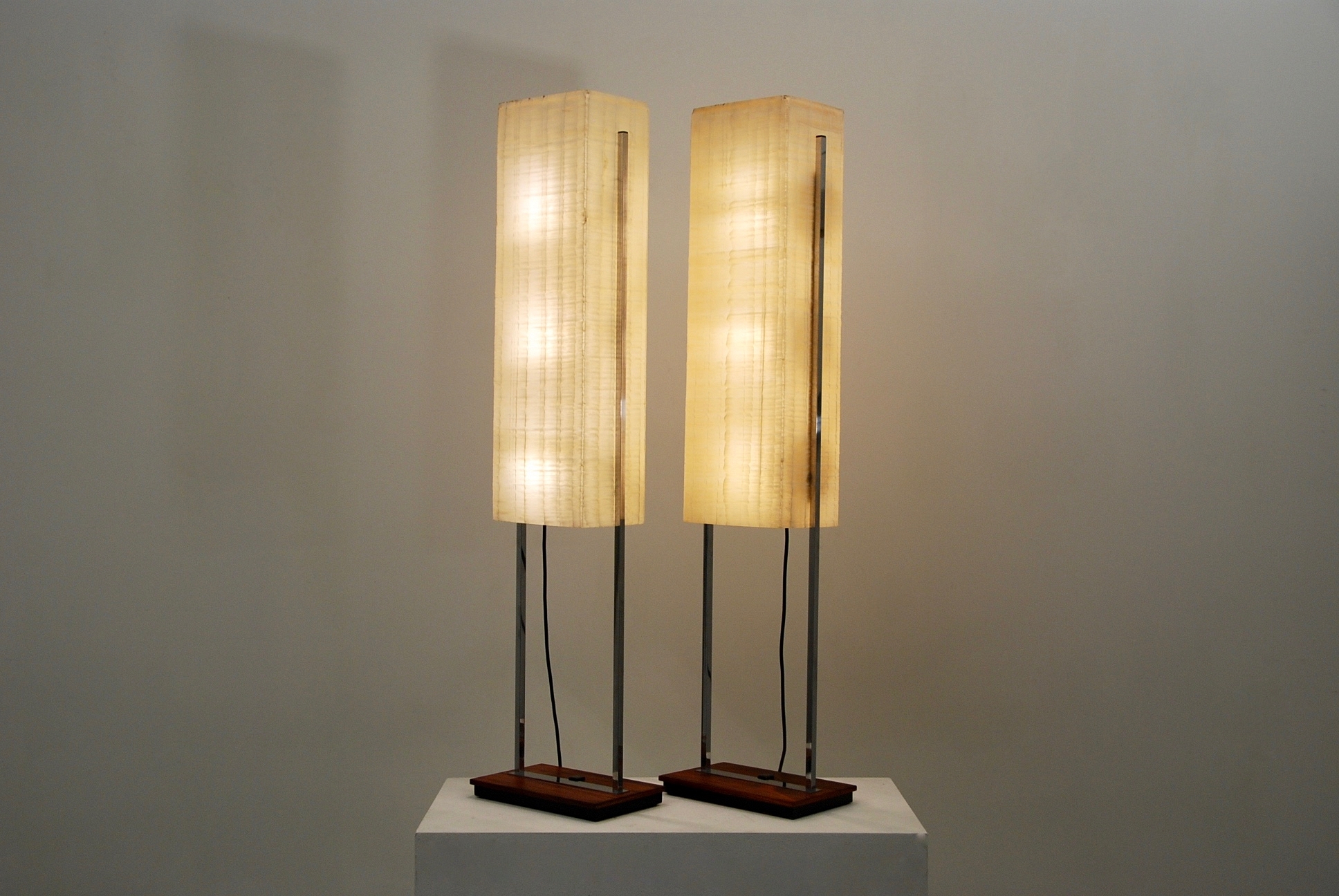 Pair of table light