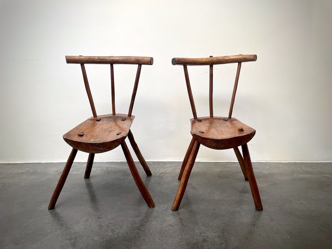19th century pair of chairs