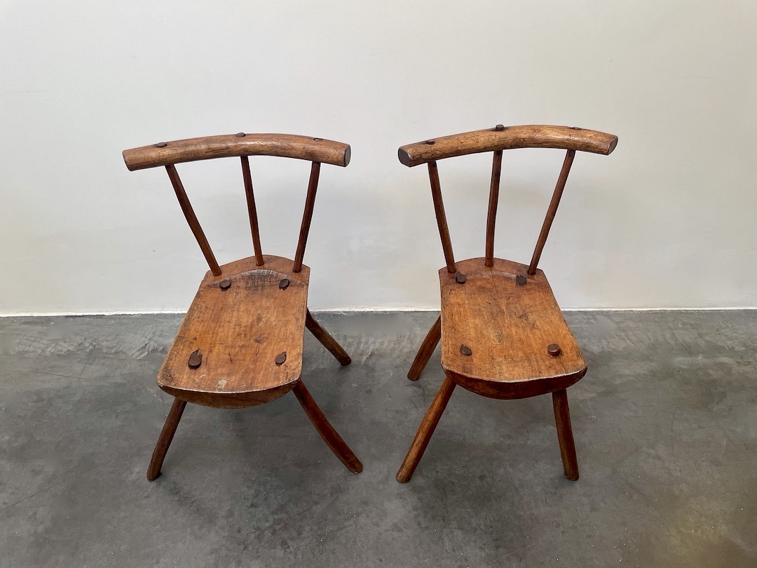19th century pair of chairs