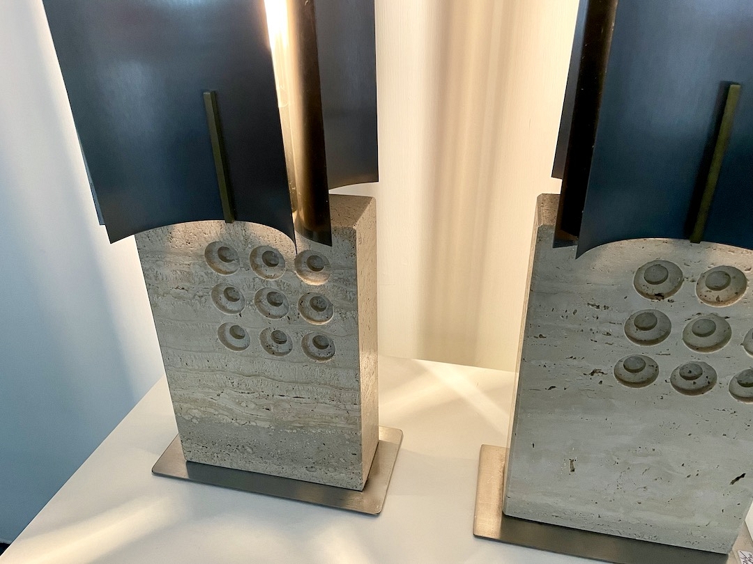 Pair of lamps by Reggiani
